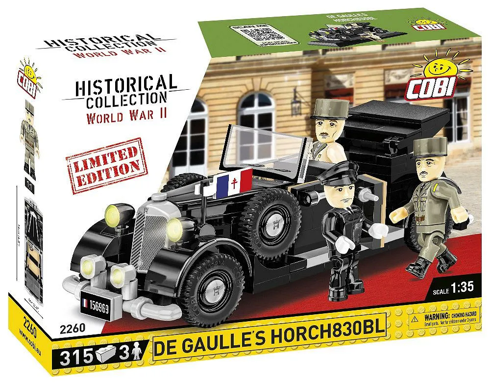 COBI 2260 Horch830BL De Gaulle - Limited Edition