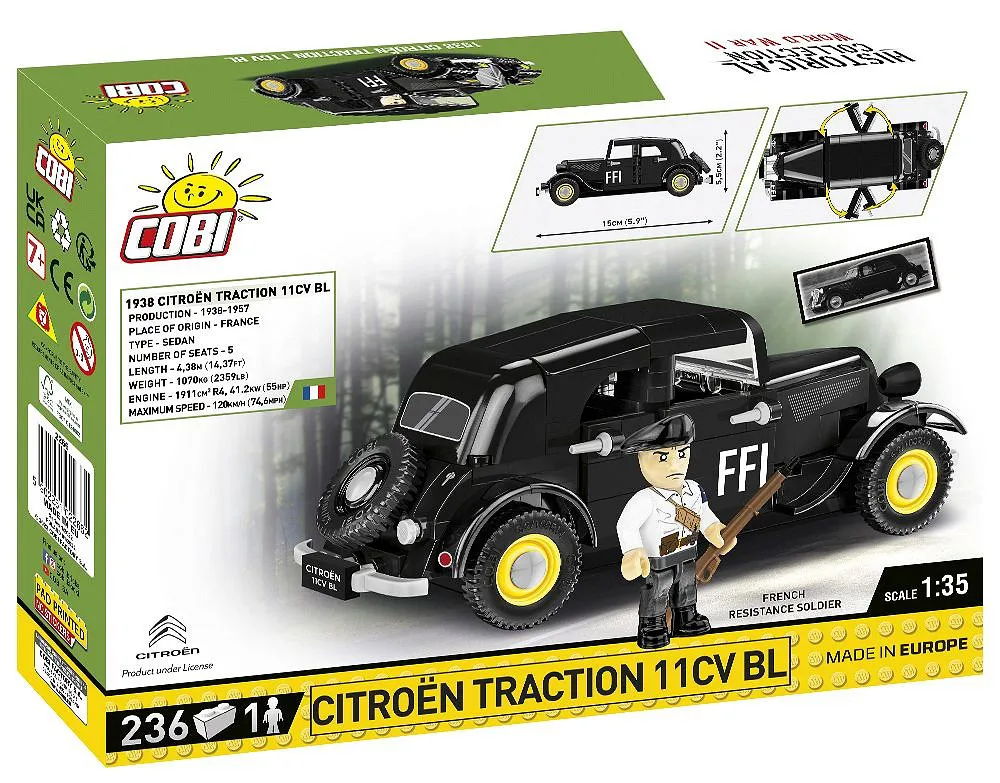 COBI 2266 Citroen Traction 11CVBL