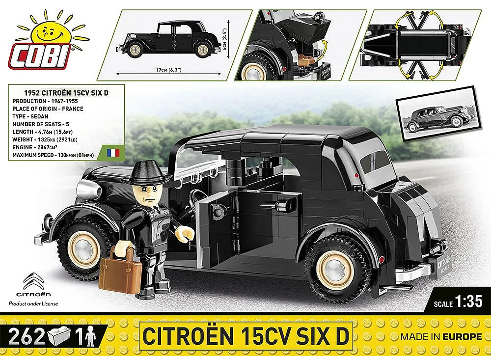 COBI 2267 Citroen 15CV SIX D