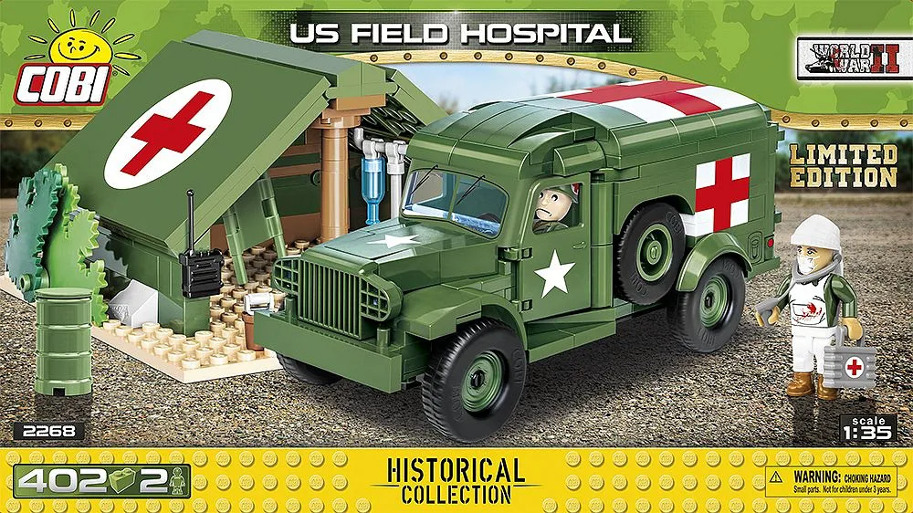 COBI 2268 US Feldhospital - Limitierte Edition