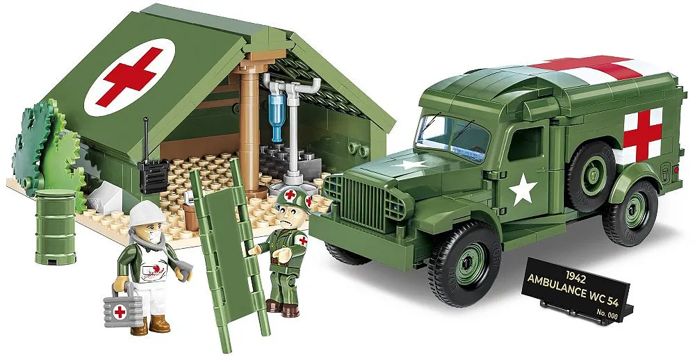 COBI 2268 US Feldhospital - Limitierte Edition