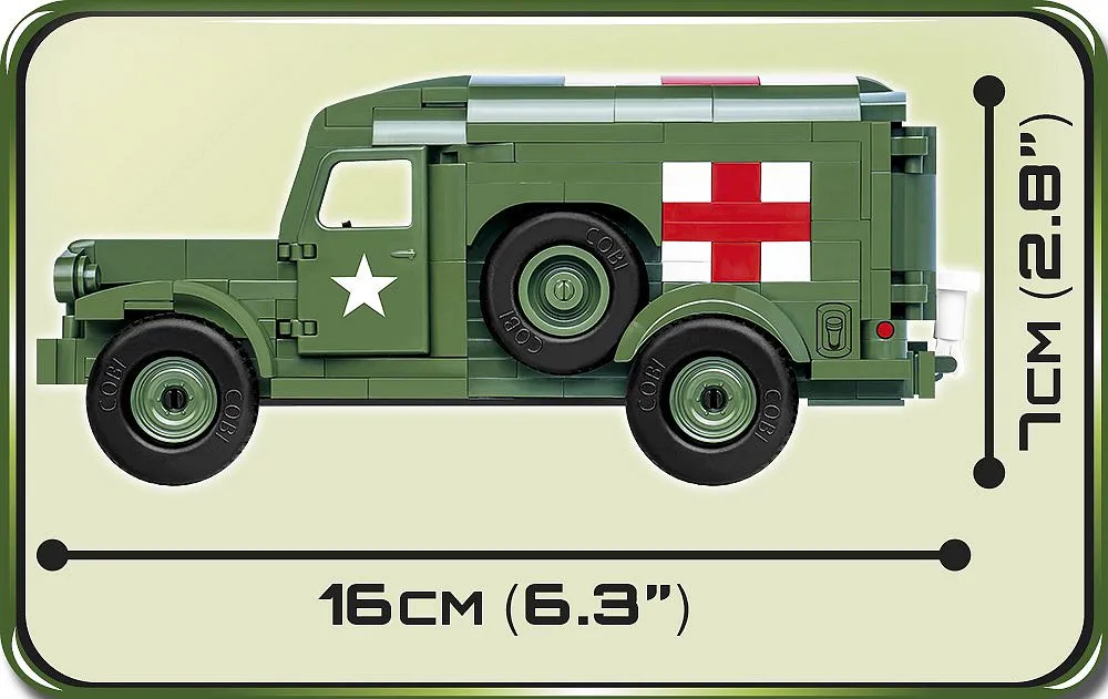 COBI 2268 US Feldhospital - Limitierte Edition