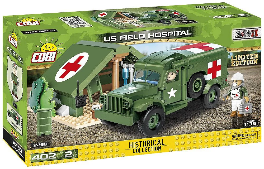COBI 2268 US Feldhospital - Limitierte Edition