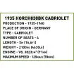 COBI 2271 Horch830BK Cabriolet - Limited Edition