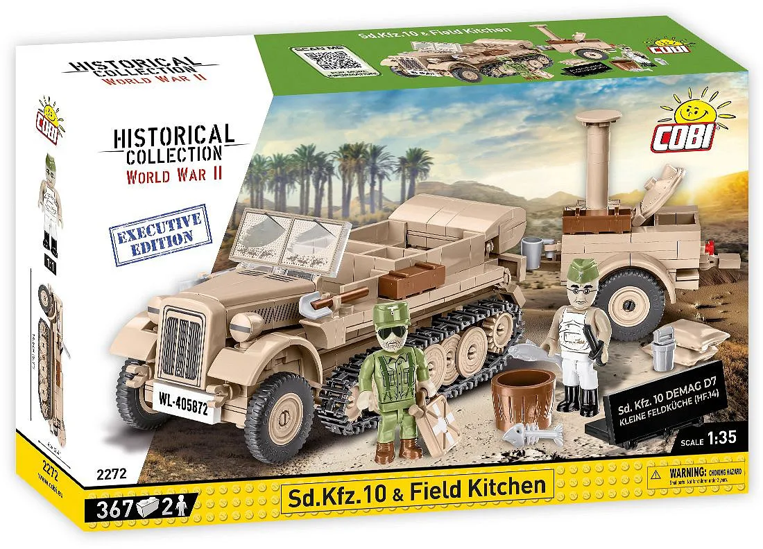 COBI 2272 Sd.Kfz 10 - Feldküche - Executive Edition