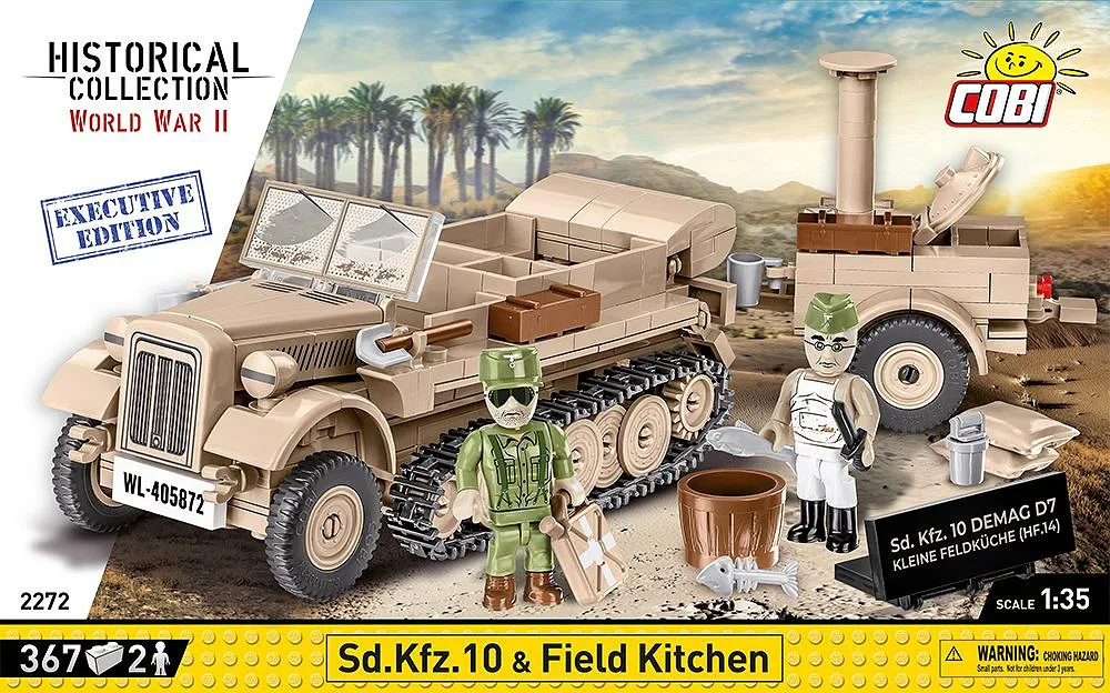 COBI 2272 Sd.Kfz 10 - Feldküche - Executive Edition