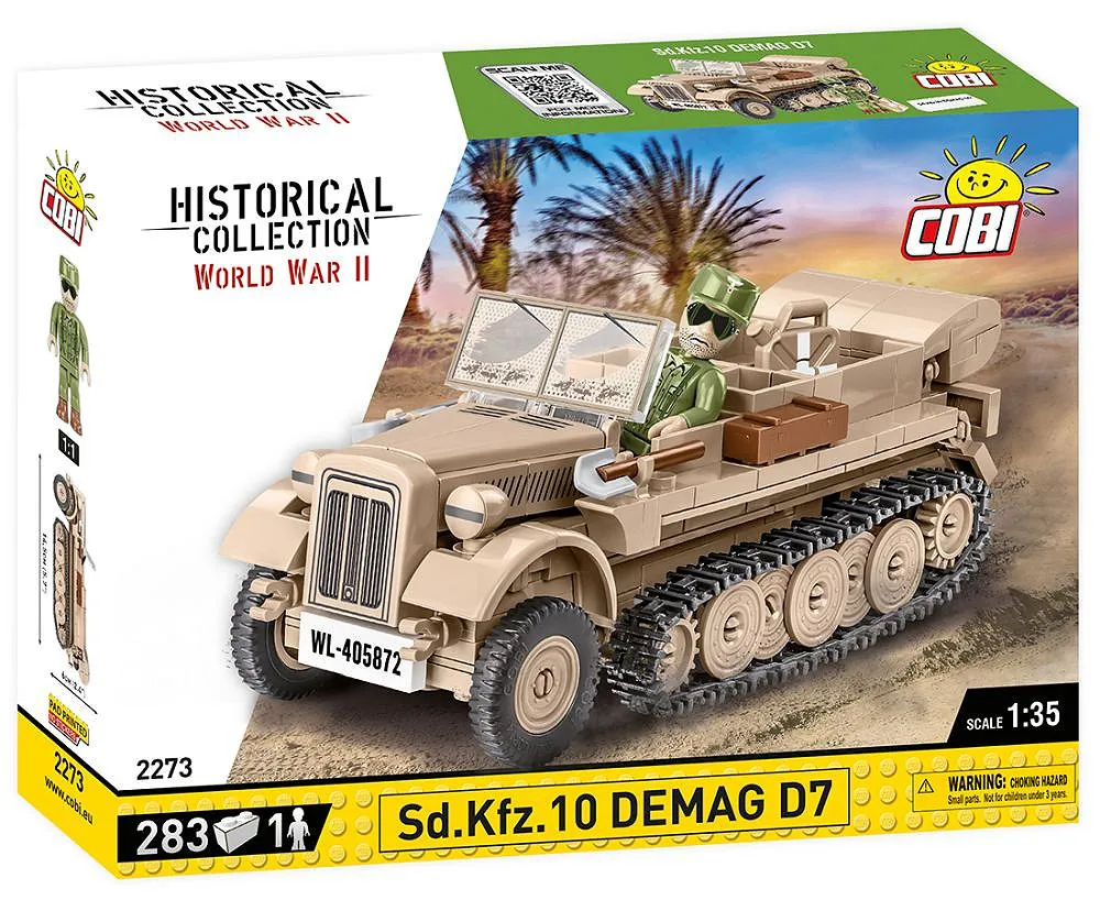 COBI 2273 Sd.Kfz 10 Demag D7