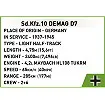 COBI 2273 Sd.Kfz 10 Demag D7