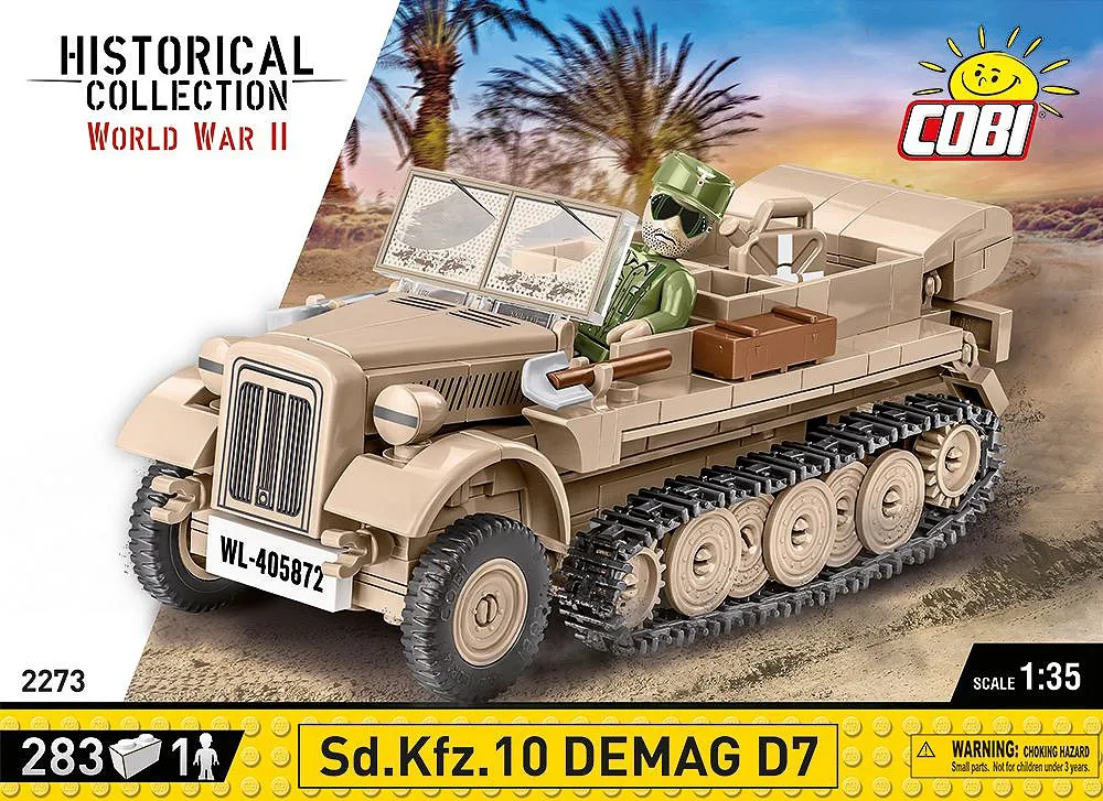 COBI 2273 Sd.Kfz 10 Demag D7