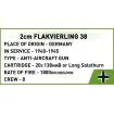 COBI 2274 Sd.Kfz. 7/1 – 2cm Flakvierling 38 - Executive Edition