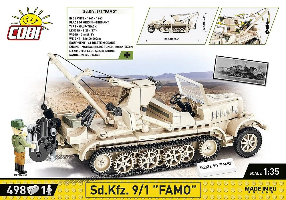 COBI 2281 Sd.Kfz. 9/1 Famo