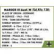 COBI 2282 Marder III Ausf.M (Sd.Kfz.138)