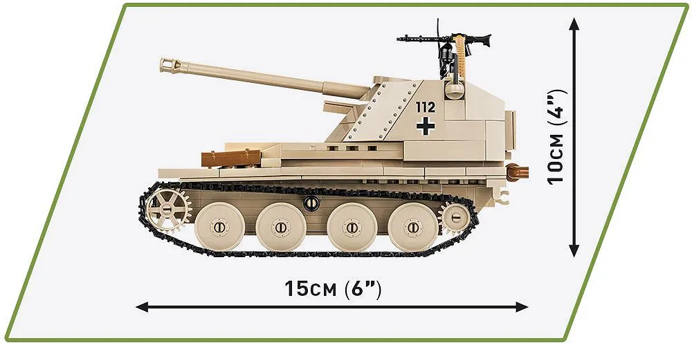 COBI 2282 Marder III Ausf.M (Sd.Kfz.138)