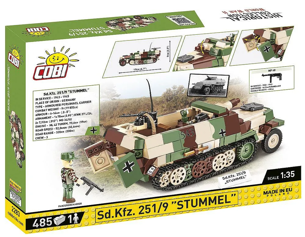 COBI 2283 Sd.Kfz. 251/9 Stummel