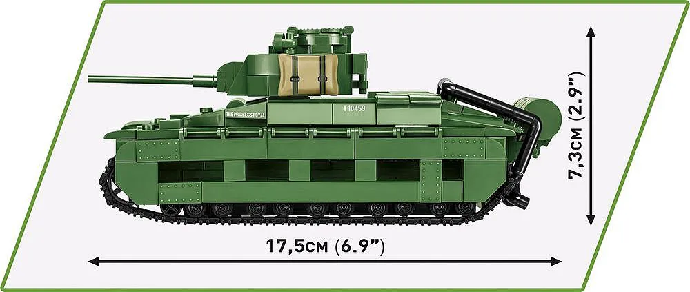 COBI 2284 Battle of Arras 1940 Matilda II vs Panzer 38(t)
