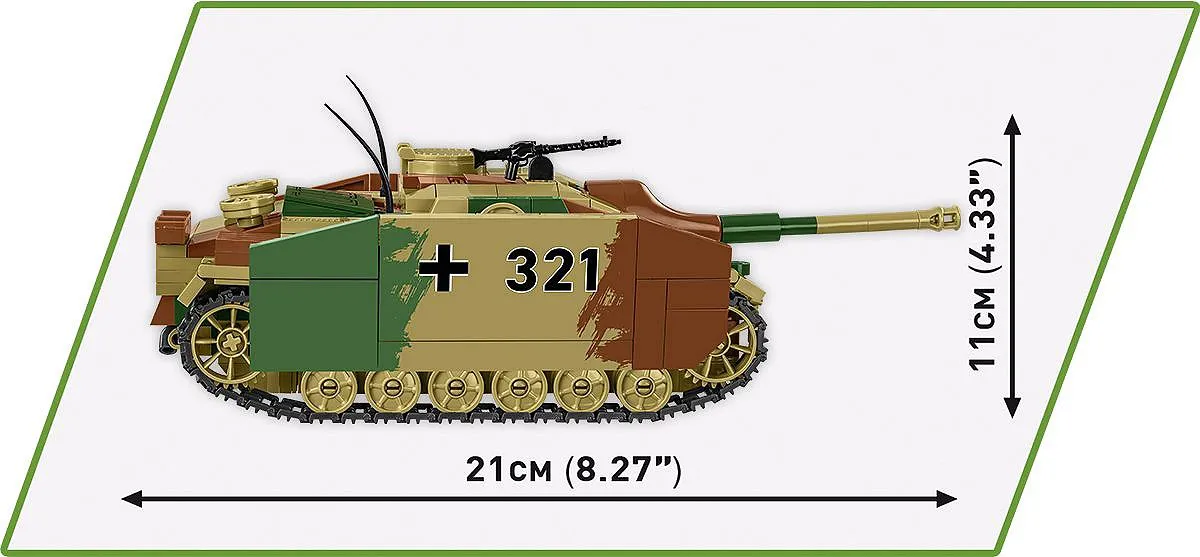 COBI 2285 Sturmgeschütz III Ausf.G - Executive Edition