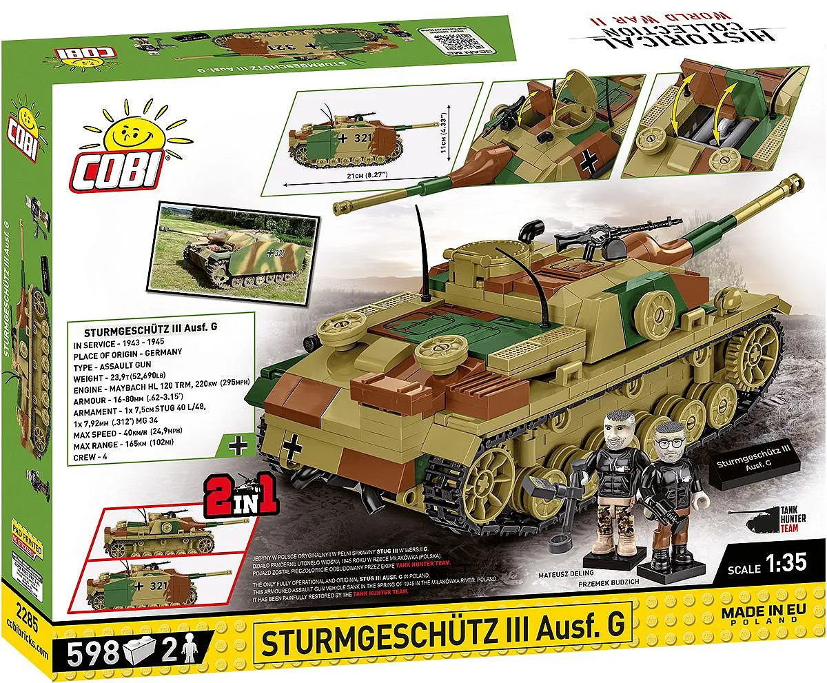 COBI 2285 Sturmgeschütz III Ausf.G - Executive Edition