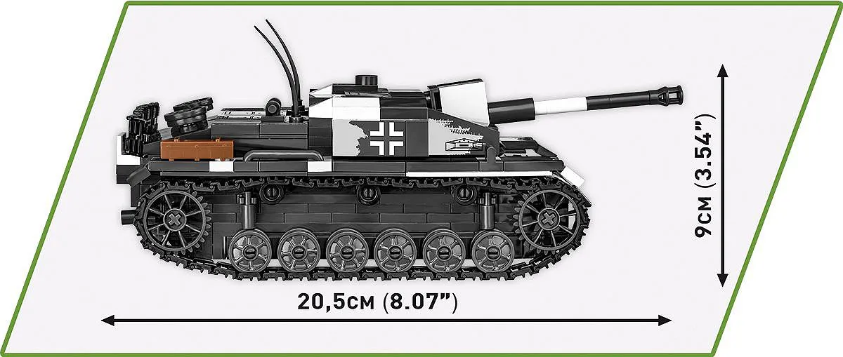 COBI 2286 StuG III Ausf.F/8 & Flammpanzer