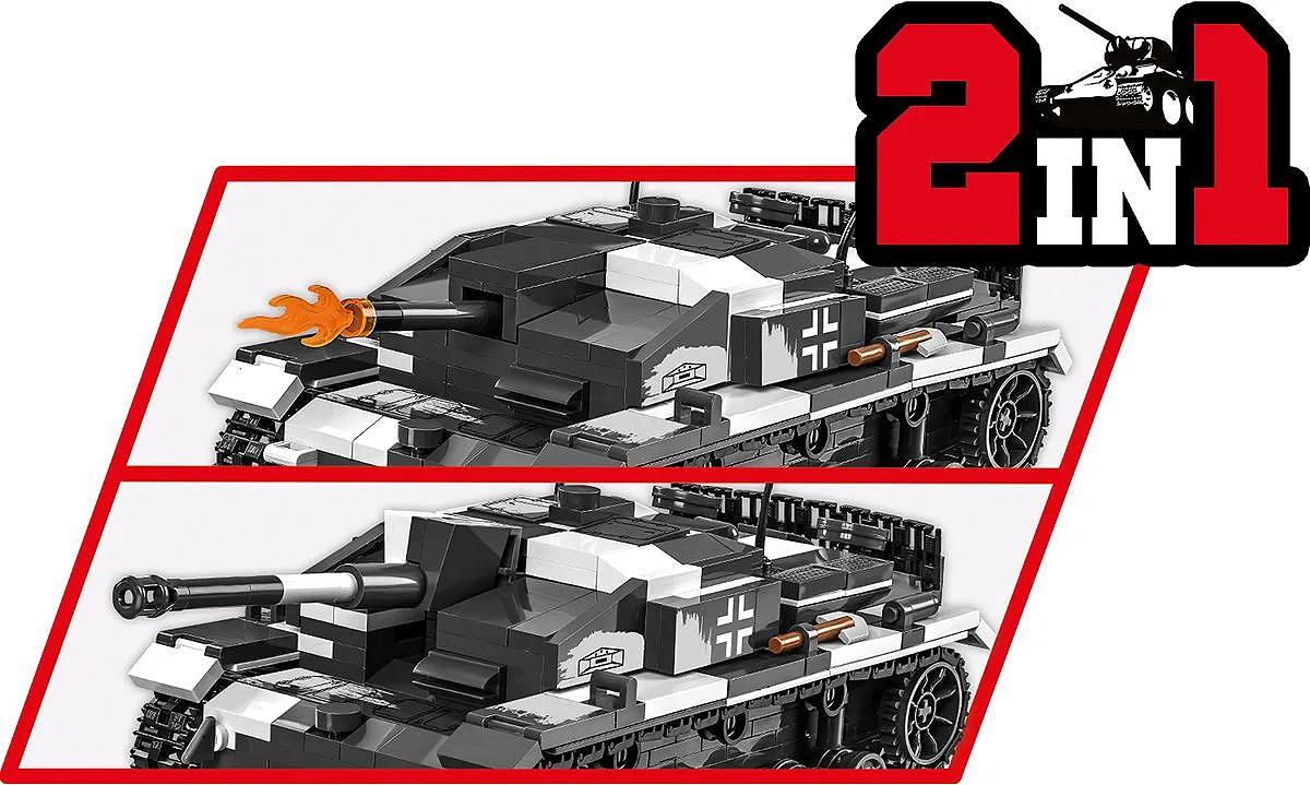 COBI 2286 StuG III Ausf.F/8 & Flammpanzer
