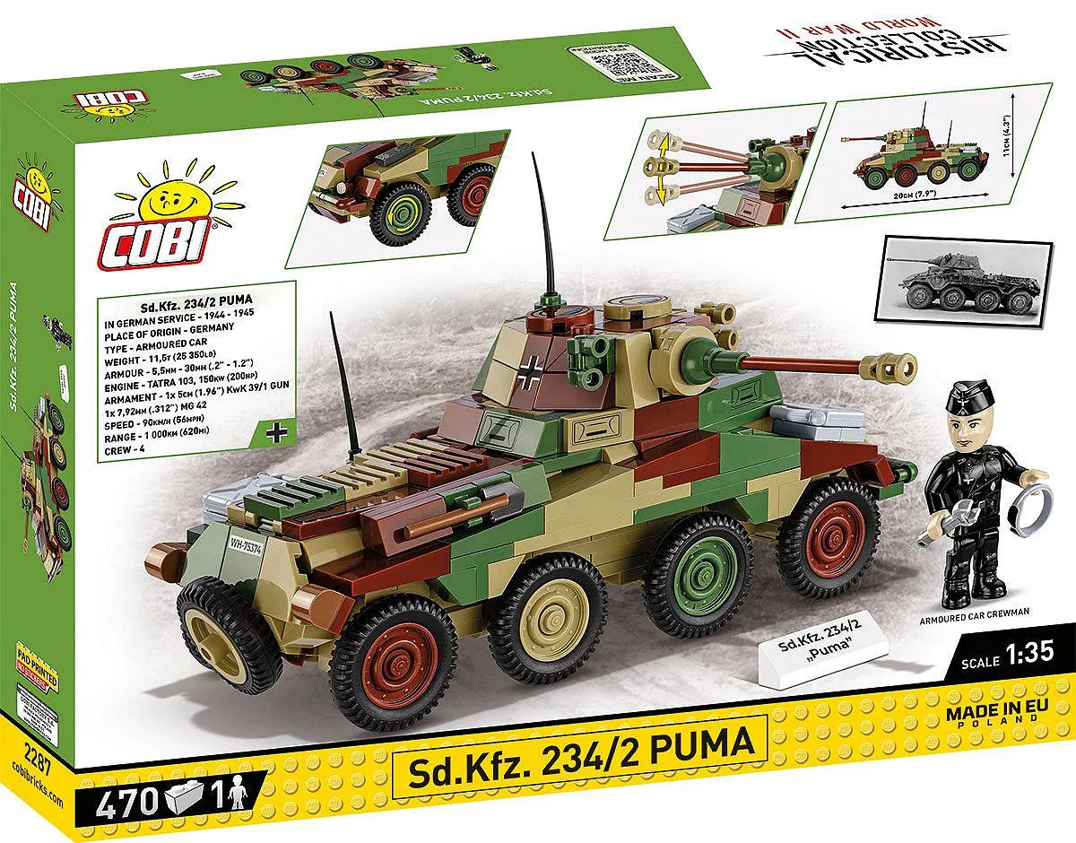 COBI 2287 Sd.Kfz. 234/2 Puma