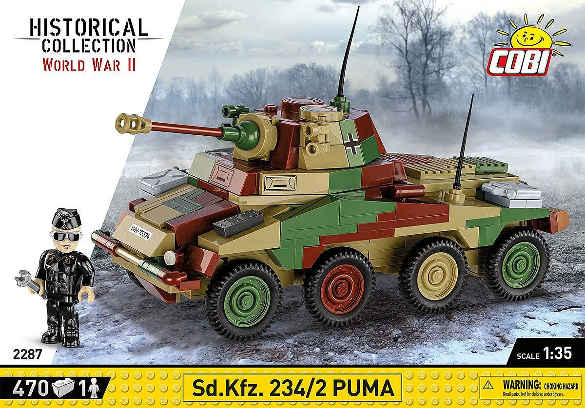 COBI 2287 Sd.Kfz. 234/2 Puma