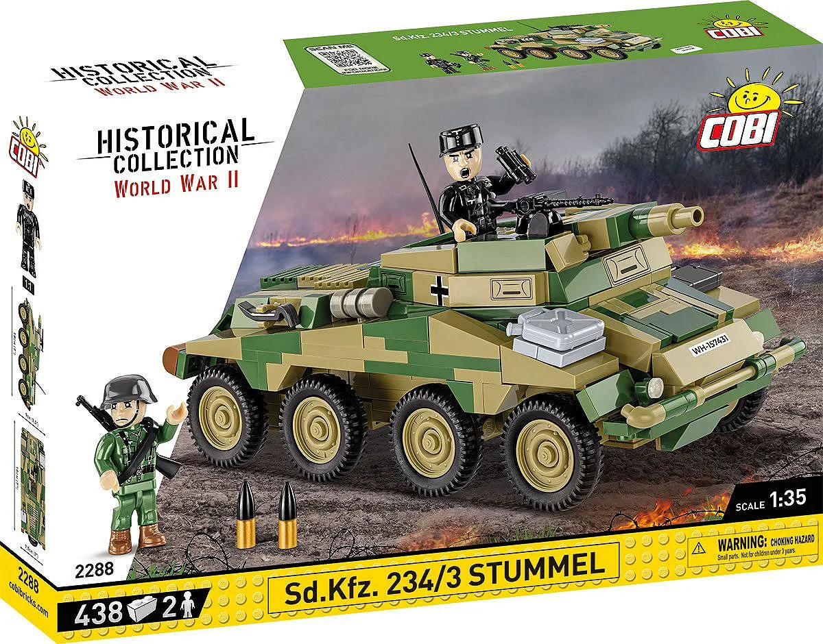 COBI 2288 Sd.Kfz. 234/3 Stummel