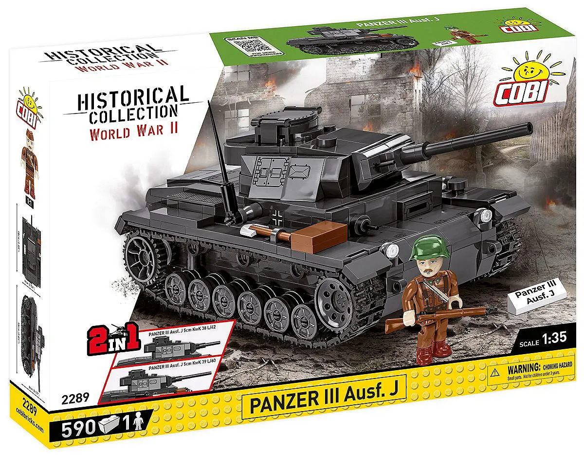 COBI 2289 Panzer III Ausf.J