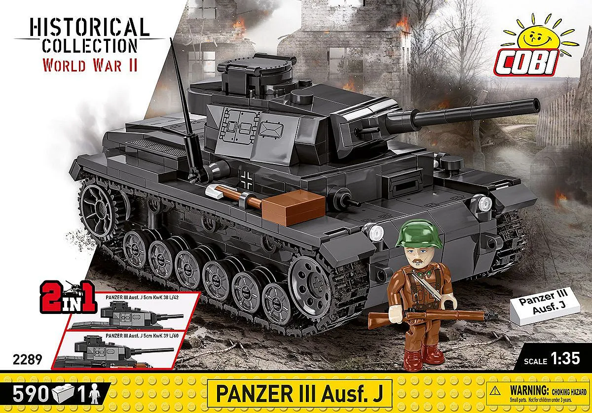 COBI 2289 Panzer III Ausf.J
