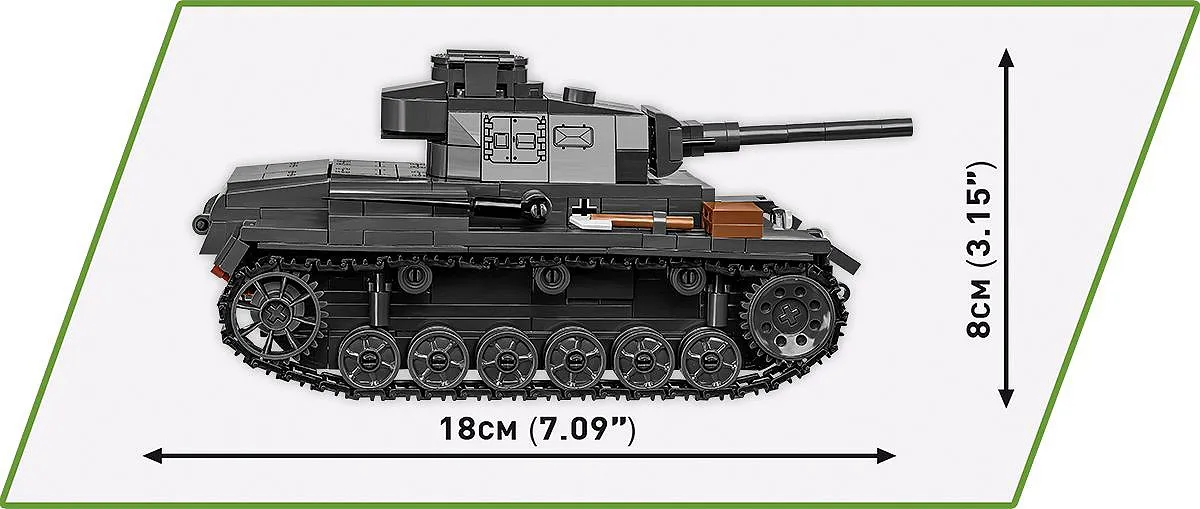 COBI 2289 Panzer III Ausf.J