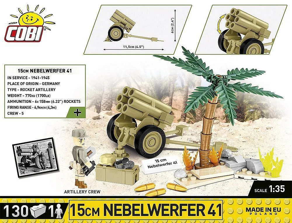 COBI 2291 15 cm Nebelwerfer 41