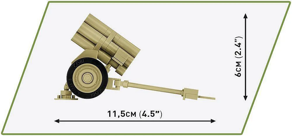 COBI 2291 15 cm Nebelwerfer 41
