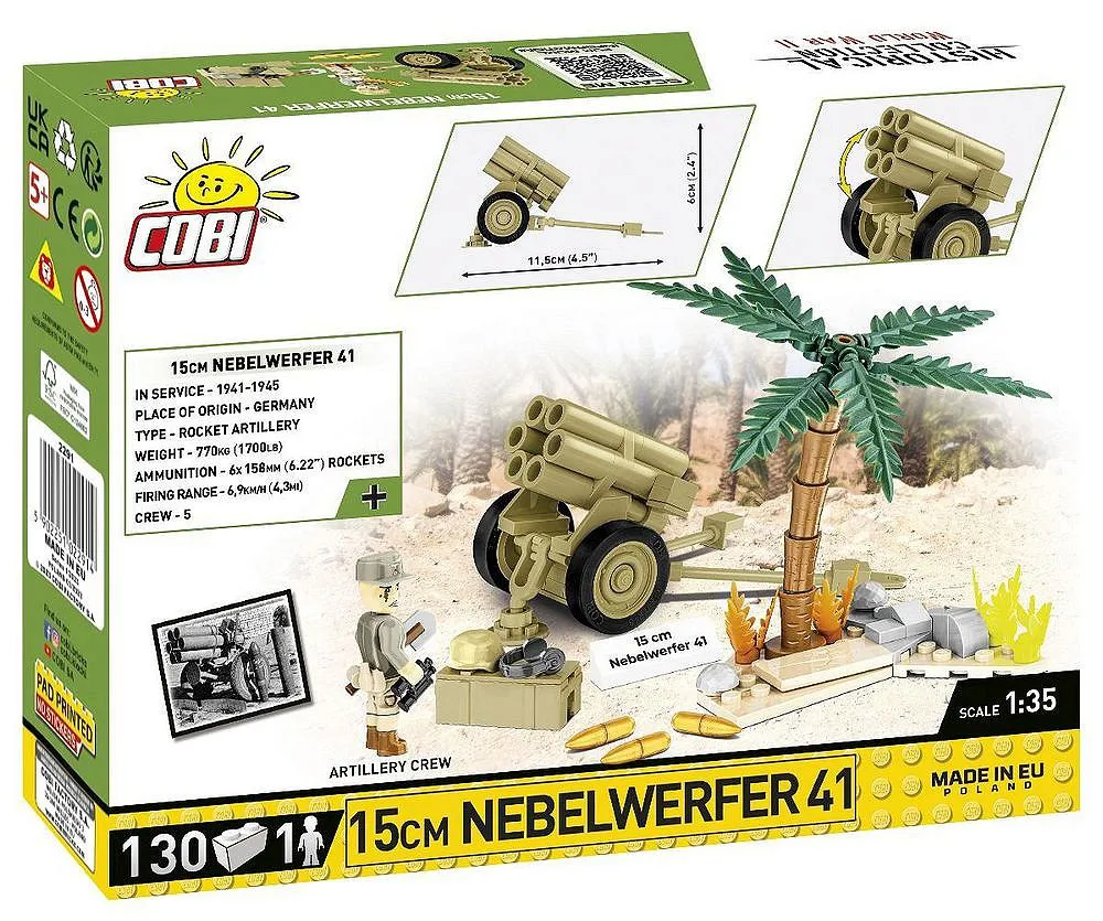 COBI 2291 15 cm Nebelwerfer 41