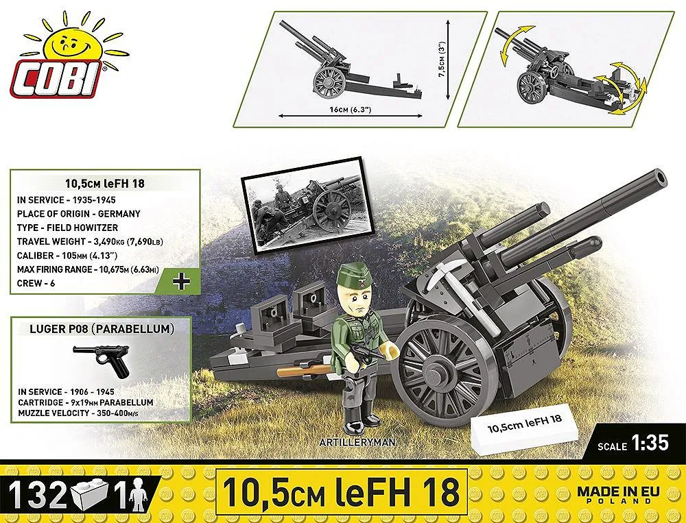 COBI 2292 10,5 cm leFH 18
