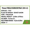 COBI 2293 ZiS-3 76 mm divisioneel kanon M1942