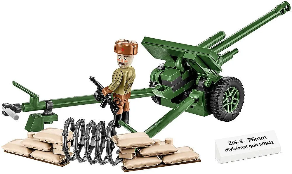 COBI 2293 ZiS-3 76 mm divisioneel kanon M1942