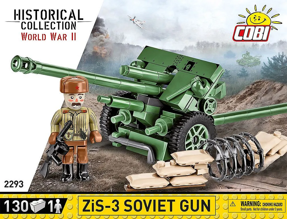 COBI 2293 ZiS-3 76 mm divisioneel kanon M1942