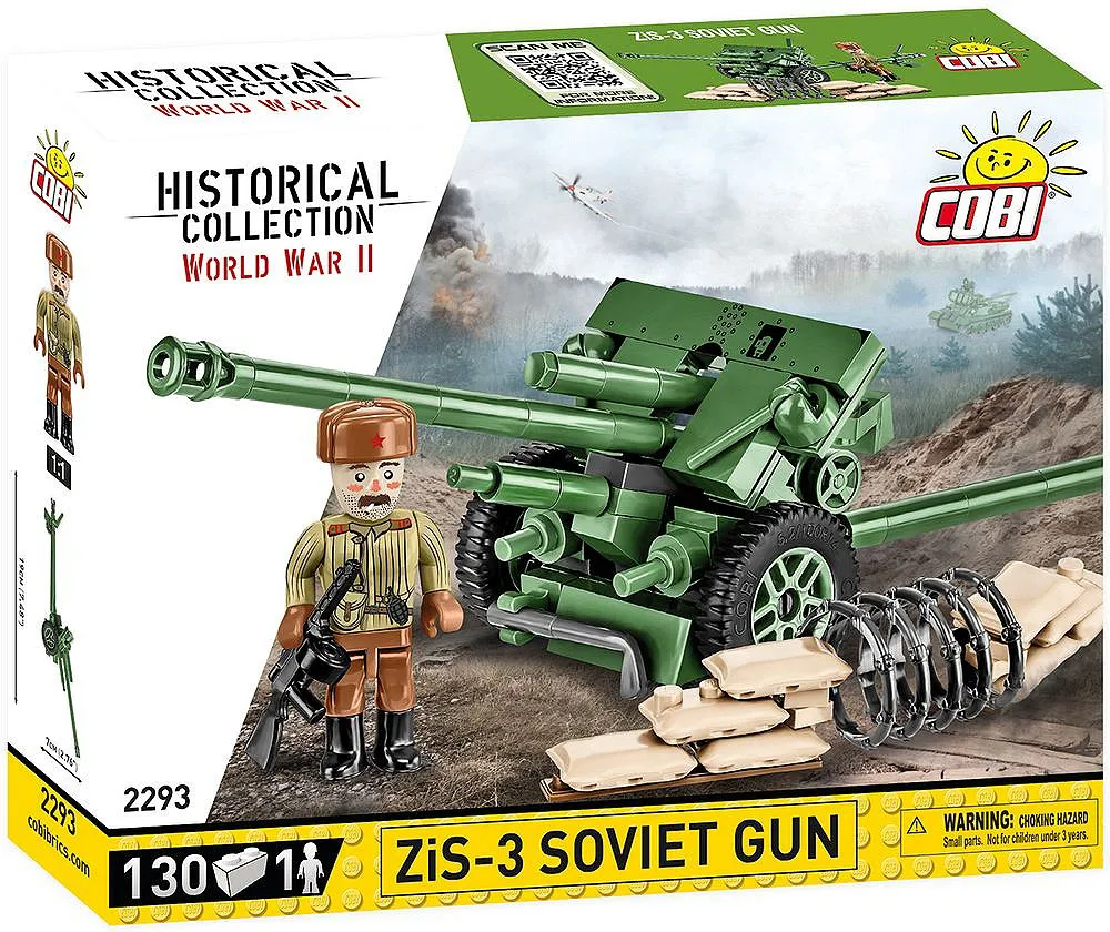 COBI 2293 ZiS-3 76 mm divisioneel kanon M1942