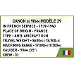 COBI 2294 Canon de 90 mm Modèle 1939