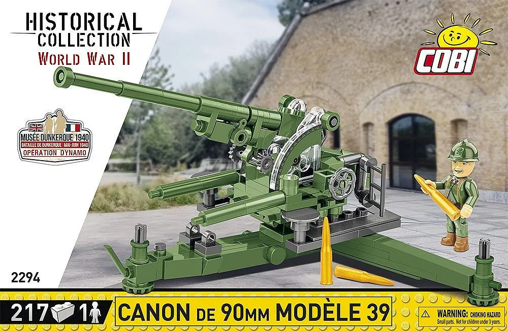 COBI 2294 Canon de 90 mm Modèle 1939