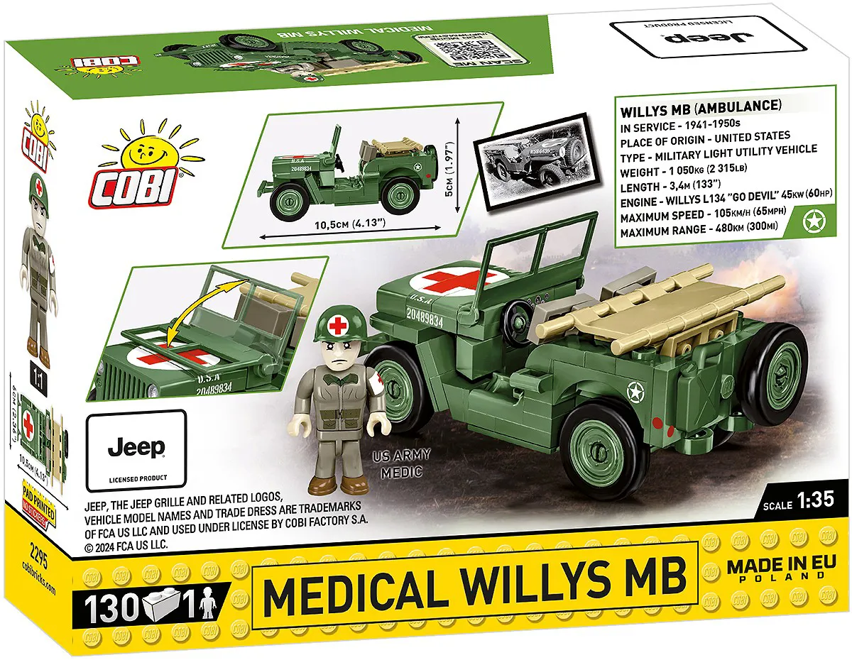 COBI 2295 Medical Willys MB