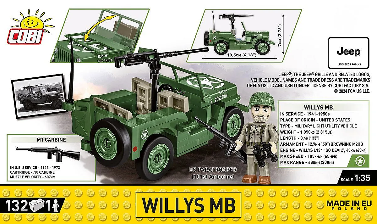 COBI 2296 Willys MB