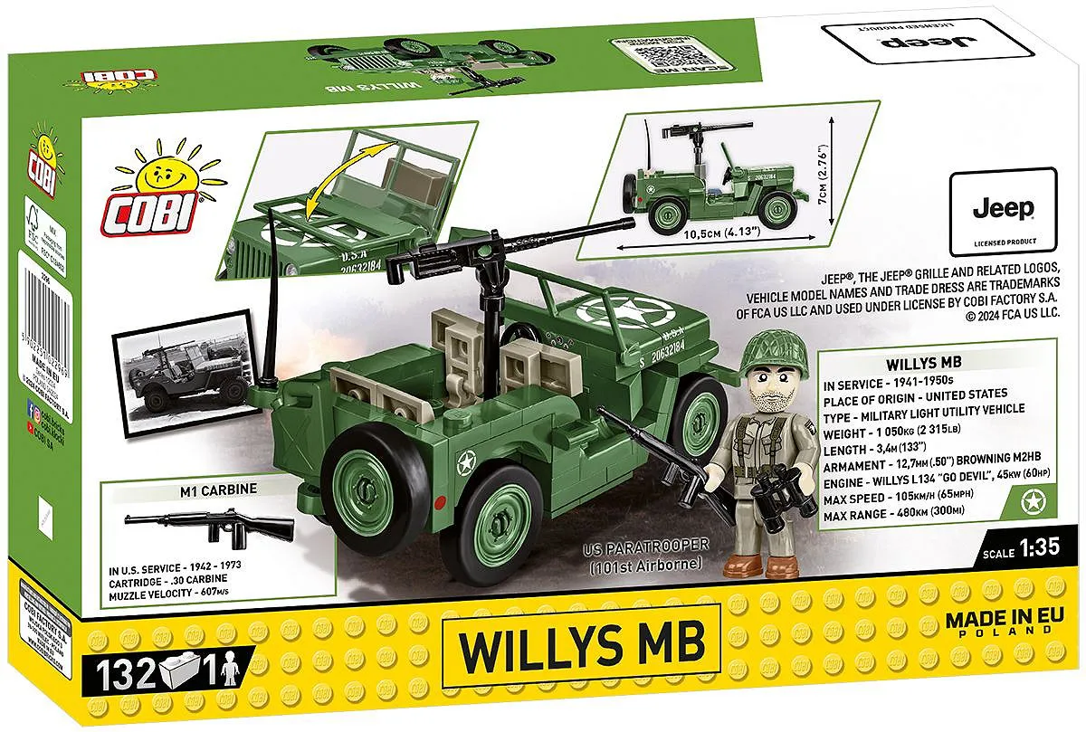 COBI 2296 Willys MB
