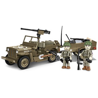 COBI 2297 Willys MB & Anhänger