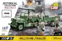 COBI 2297 Willys MB & Anhänger
