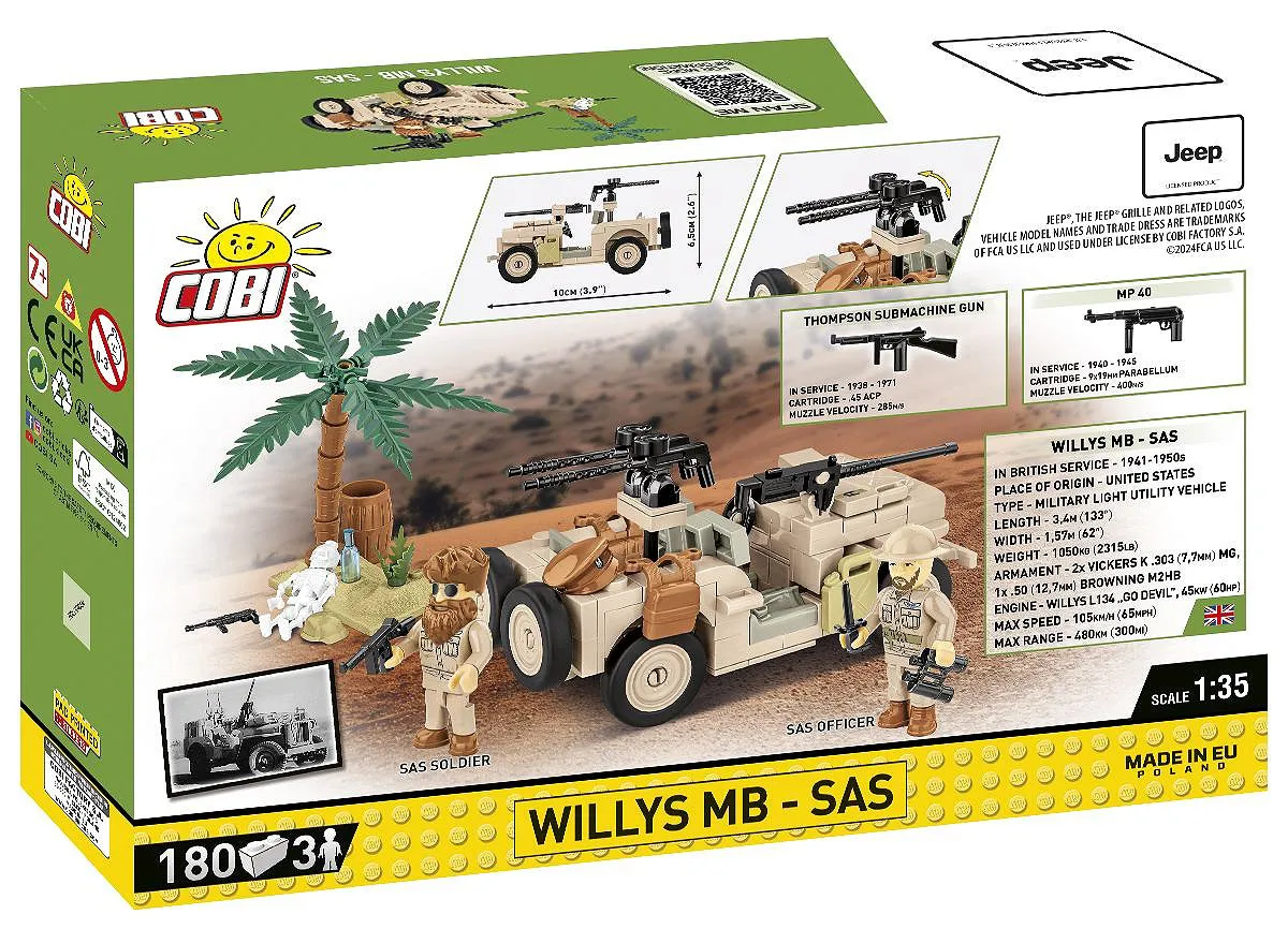 COBI 2298 Willys MB-SAS