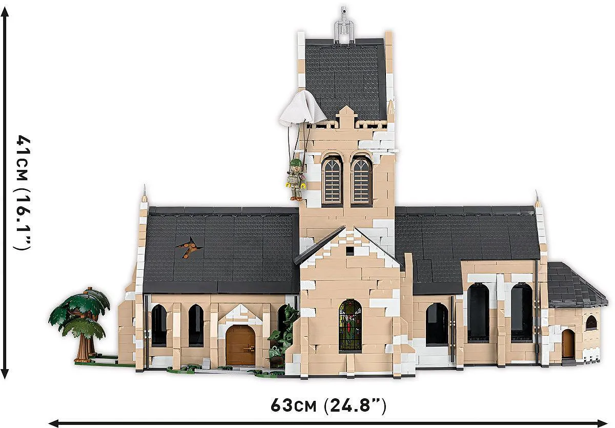 COBI 2299 Sainte-Mère-Église Church