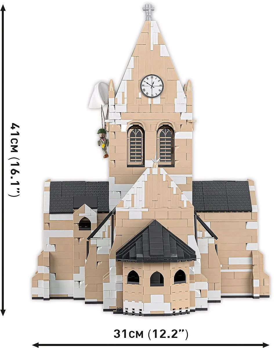 COBI 2299 Sainte-Mère-Église Church