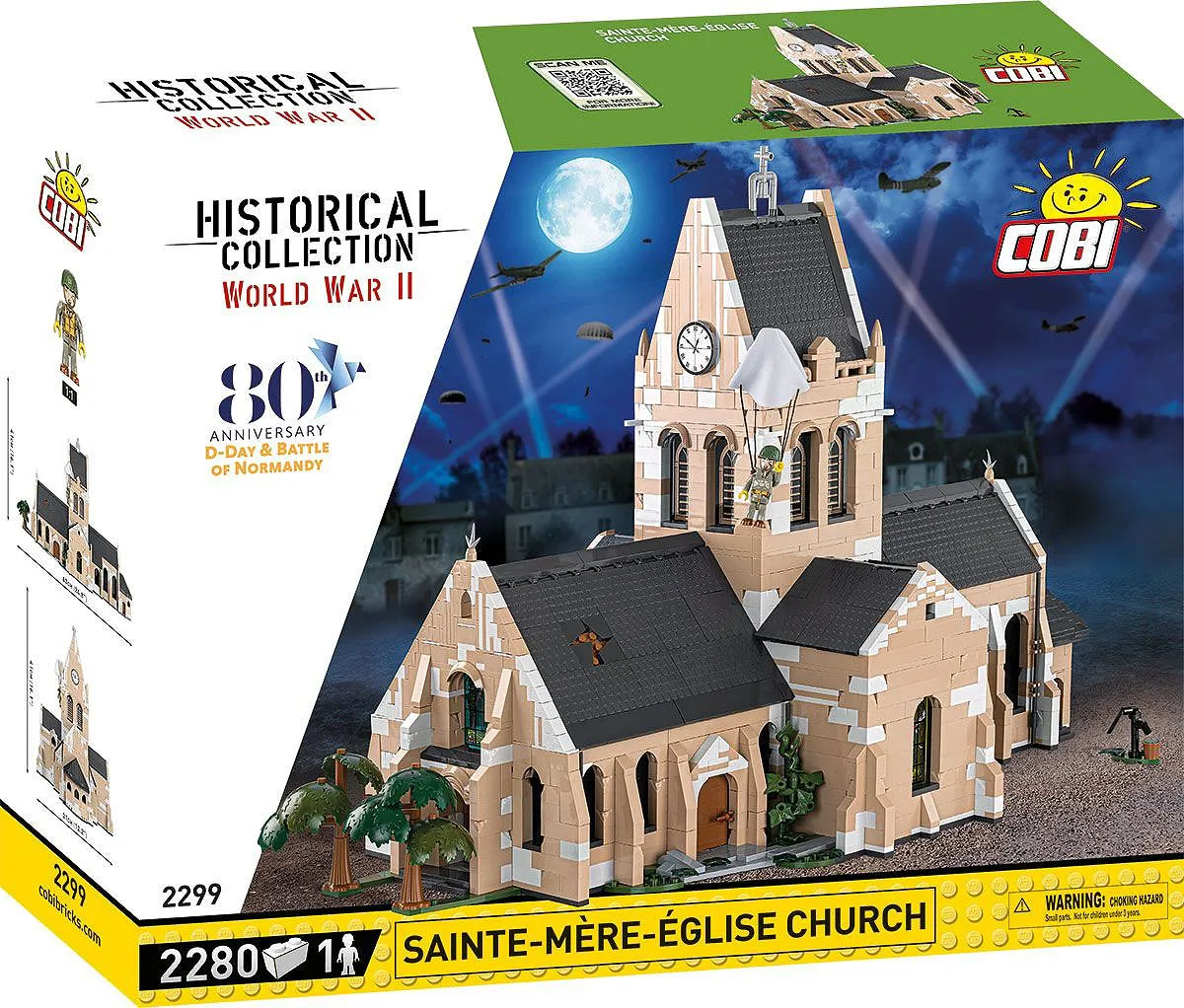 COBI 2299 Sainte-Mère-Église Church
