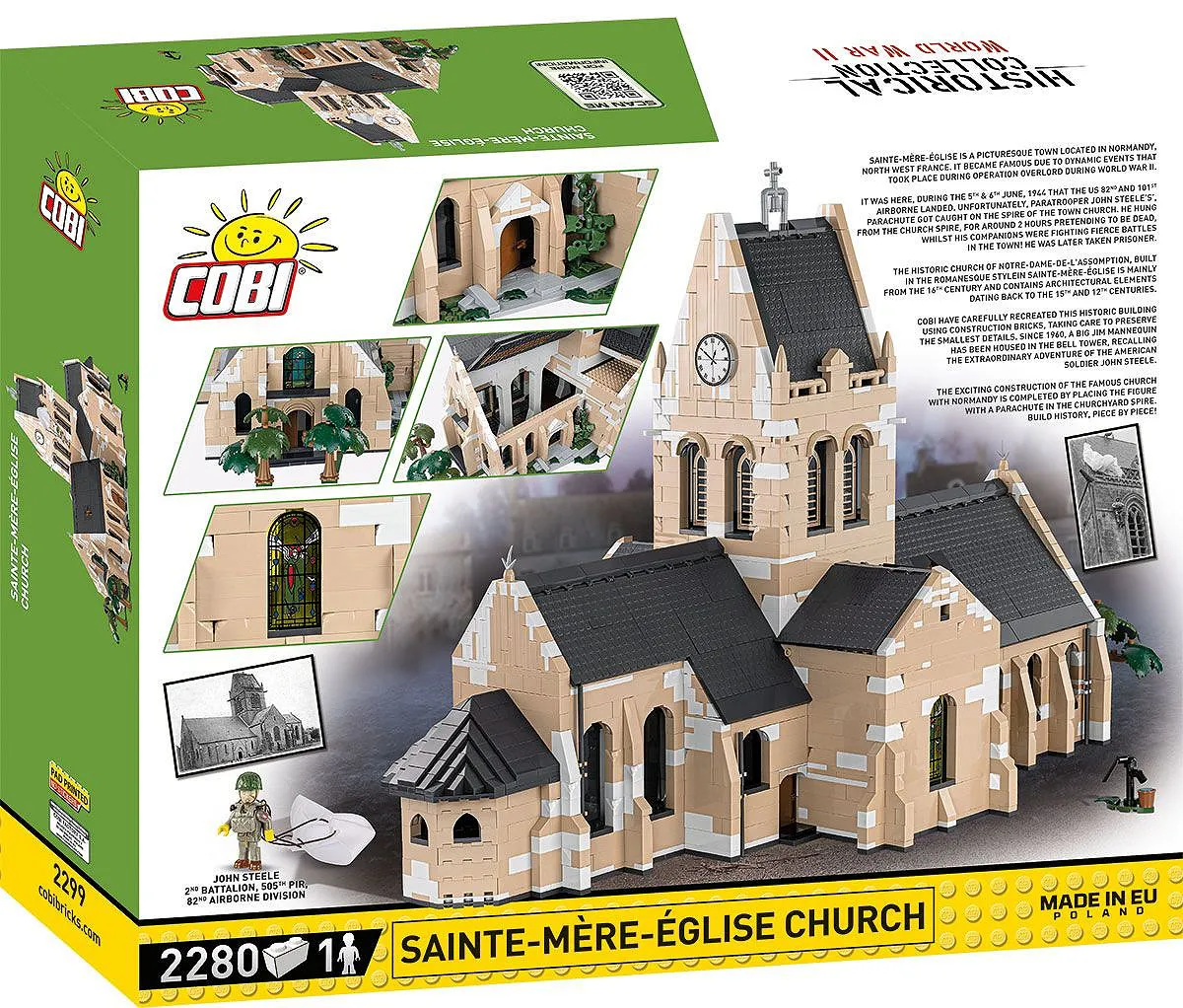 COBI 2299 Sainte-Mère-Église Church