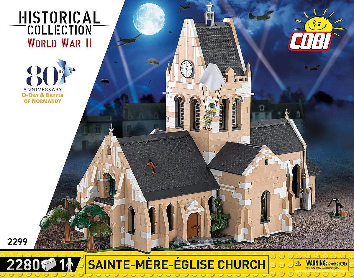 COBI 2299 Sainte-Mère-Église Church